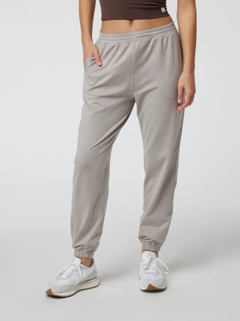 Vuori Boyfriend Joggers Soft Pewter Heather